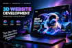 create an animated interactive 3d website using threejs, gsap, webgl 3d website