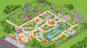 design custom theme park map, zoo map, amusement park and attraction map