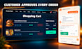 build an ai restaurant ordering chatbot with human approval