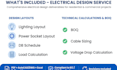 design residential electrical distribution and wiring in autocad