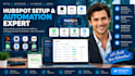 setup hubspot typeform slack gmail google sheets calendly zoom whatsapp