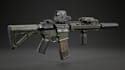 design 3d fps weapon model, 3d gun model, military sci fi fps weapon, shotguns