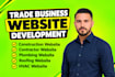 construction website, roofing website, plumbing web, hvac, contractor wordpress