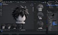 create custom roblox spiky hair roblox ugc