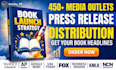 do press release writing and distribution for your book launch