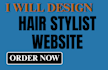 design website for hairstylist