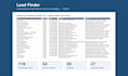 build a targeted b2b lead list with emails