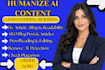 humanize ai content, proofread, and rewrite ai text naturally