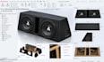 do automotive part, engine mount, speaker enclosure, engine bay cad in solidwork