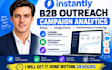 setup instantly campaign analytics setup with b2b outreach setup and integration