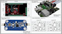 design rf pcb layout, wireless antenna, and 50 ohm impedance matching for iot