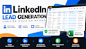 do linkedin lead generation and decision maker research