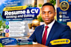 edit, and format your resume or CV
