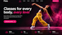 design wix dance studio website class schedule student registration