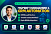 setup propertyware, rent manager, tenantcloud, innago, pipedrive, monday crm