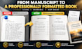 format your amazon KDP ebook and paperback for clean and reader friendly layout