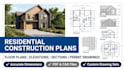 draft residential construction and architectural permit plans