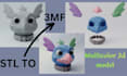 convert stl to 3mf split 3d model for bambu lab multicolor printing