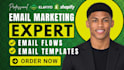 audit klaviyo and fix email deliverability, spam issues, tracking, flows