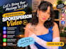 spokesperson testimonial video presenter