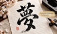 create japanese kanji calligraphy for names and artwork in multiple styles