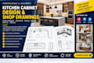 create cabinet shop drawings and millwork plans