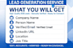 do b2b lead generation and linkedin leads