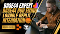 fix lovable replit ai base44 expert integration app bug fixing app