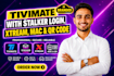 make stalker branded tivimate app with xtream, mag, vpn, and qr code