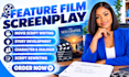 movie scripts, feature film screenplays adaptations screenwriter