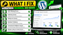 fix wordpress technical SEO, indexing and sitemap errors