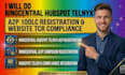 do ringcentral hubspot telnyx a2p 10dlc registration