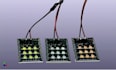 create led pcb design, rgb led, ws2812b, addressable led using easyeda