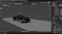 do c4d rigging and blender rigging with clean rig controls
