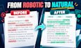 rewrite, edit and humanize ai generated text naturally