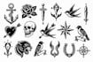 create a traditional or neo traditional tattoo design