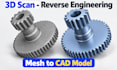 convert stl to step, mesh to solid, scan to cad, reverse engineer parts