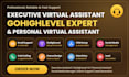 executive personal virtual assistant gohighlevel virtual assistant social media