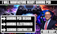 design gaming pcb, redesign pcb, and generate gerber files, electronic engineer