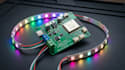 Design a wled esp32 pcb for ws2812b and sk6812 led strip light by ...