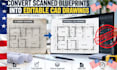 convert scanned blueprints into editable cad drawings