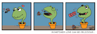 create a comic strip using your idea