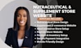 build a professional nutraceutical, supplement or peptide store website