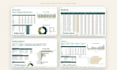build a custom excel or google sheets tracker with a dashboard
