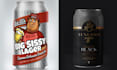 design premium can labels, bottle labels, beverage packaging