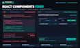 fix responsive CSS, react and next js frontend bugs