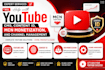help with youtube cms, content id, mcn monetization