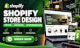 design, redesign or customize a professional shopify store