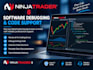 provide ninjatrader 8 software debugging and code support