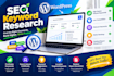 do professional SEO keyword research and competitor analysis
